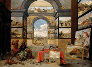 The Continent Of Africa — Jan Van Kessel