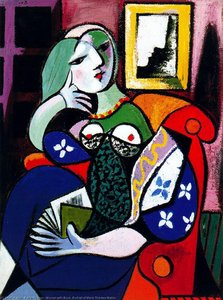 Woman With Book (portrait Of Marie-thérèse Walter) — Pablo Picasso