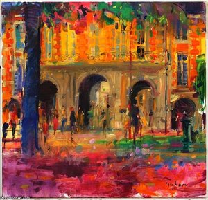 The Royal Pavillion, Place Des Vosges — Peter Graham Li