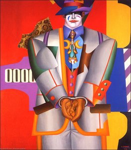 F B I On East69th Street — Richard Lindner