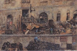The Iron Foundry In Kitschelt Skodagasse In Vienna — Rudolf Von Alt