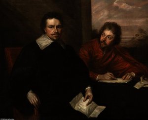 Lord Strafford, And His Secretary Sir Phillip Mainwaring — Sir Anthony Van Dyck