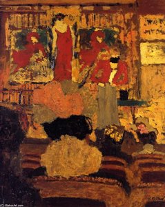 The Conjuring Act — Jean-édouard Vuillard, Post-impressionism