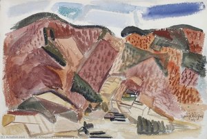 The Scenery In Shizuoka(autumn) — Tamiji Kitagawa