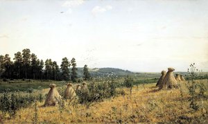 Landscape In The Polesie — Ivan Ivanovich Shishkin, Realism
