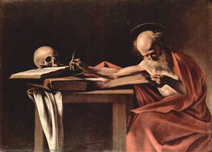 Saint Jerome Writing — Caravaggio