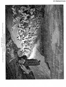 The Blasphemers Capaneus — Paul Gustave Doré