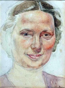 Portrait Of K.a. Yuon, Artist's Wife — Konstantin Yuon