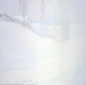 Round Hill Road — John Henry Twachtman