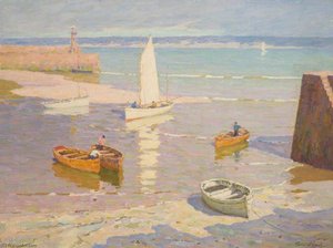 Low Tide, St Ives, Cornwall — Terrick John Williams