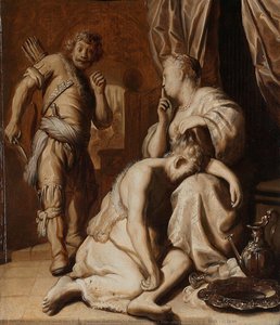 Samson And Delilah, Rembrandt Van Rijn (attributed To), C. 1626 - C. 1630 — Rembrandt Van Rijn, Baroque
