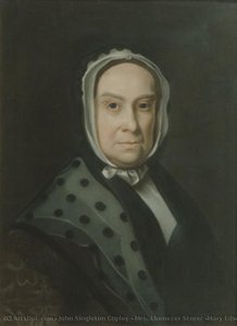Mrs. Ebenezer Storer (mary Edwards) — John Singleton Copley