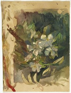 Apple Blossoms In Sunlight — John La Farge