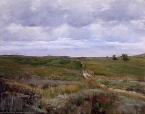 Over The Hills And Far Away — William Merritt Chase