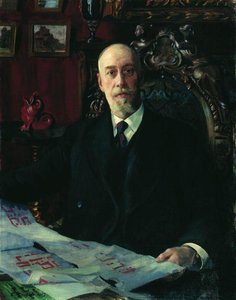 Portrait Of N.k. Von Meck — Boris Mikhailovich Kustodiev