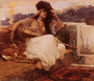 L'indolence — Frederick Arthur Bridgman