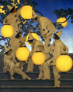The Lantern Bearers — Maxfield Parrish