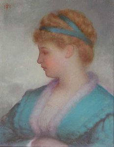 Portrait Of A Woman — Charles Sprague Pearce