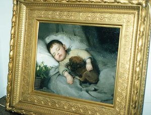 Sleep, (painting) — Abbott Handerson Thayer, Contemporary Realism