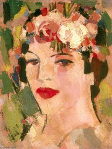 Play Of Light - Portrait Of Eileen — John Duncan Fergusson