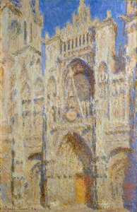 Rouen Cathedral, Portal In The Sun — Claude Monet