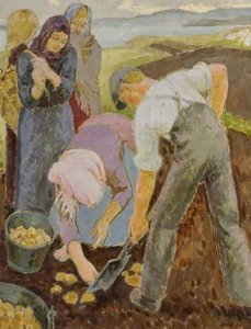 Donegal Potato Pickers — Henry Lamb