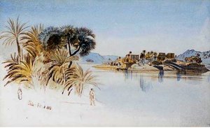 View Of Philae — Edward Lear