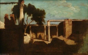 Ruins In The East — Prosper Georges Antoine Marilhat