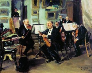 Musical Evening — Vladimir Yegorovich Makovsky