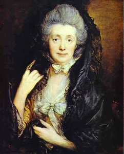 Mrs. Thomas Gainsborough, Nee Margaret Burr — Thomas Gainsborough, Romanticism