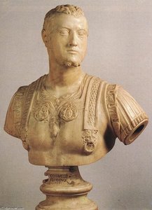 Bust Of Cosimo I — Bartolommeo Brandini (baccio Bandinelli)