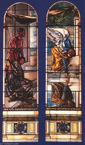 Angel At The Healing Waters Of Bethesda — John La Farge