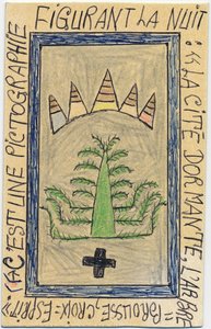 Musée Du Visage Africain (162 Dessins)\n<<c — Frédéric Bruly Bouabré