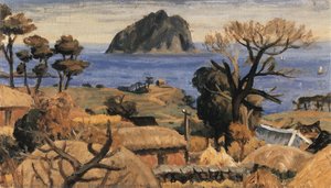 Scenery With Seopseom Island In The Distance — Lee, Jung-seob, Korean Modernism