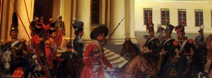 Russian Guards at Tsarskoye Selo in (1832(81))