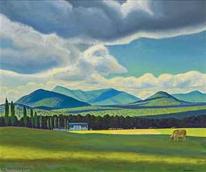 Adirondack Farm, Summer — Rockwell Kent