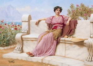 Tranquillity — R.b.a John William Godward