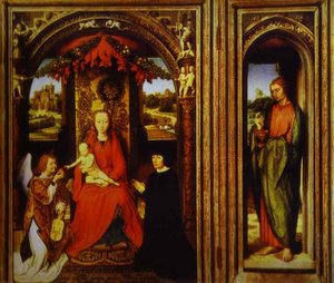 Altar Of Saints John The Baptist And John The Evangelist — Memling, Hans