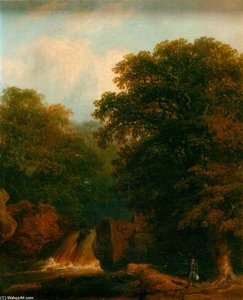 A Waterfall - — James Arthur O Connor