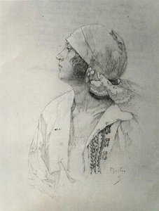 The Artists Daughter — Alphonse Mucha
