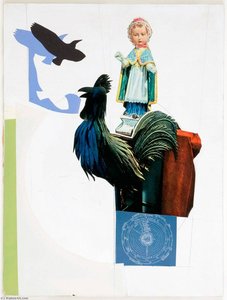 Untitled (metal Rooster) — Joseph Cornell