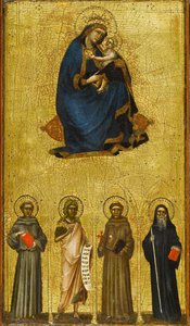 Madonna And Child With Saints — Guariento D'arpo