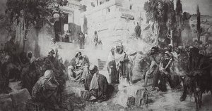 Christ And The Sinner — Vasily Dmitrievich Polenov