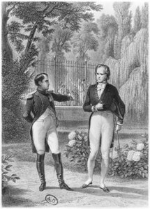 Meeting Between Napoleon I And Benjamin Constant — Henri Félix Emmanuel Philippoteaux