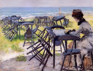 End Of The Season Sun — William Merritt Chase