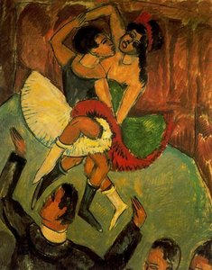 Dance Of The Blacks — Ernst Ludwig Kirchner, German Expressionism