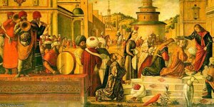 The Baptism Of The Selenites — Vittore Carpaccio