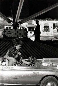 Ukiah (woman And Child In Go Kart) — Alvin Lieberman