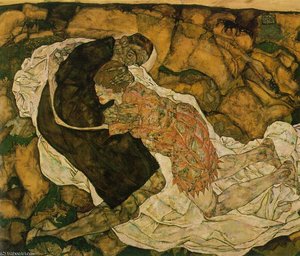 Death And The Maiden, Oesterreichische Gale — Egon Schiele