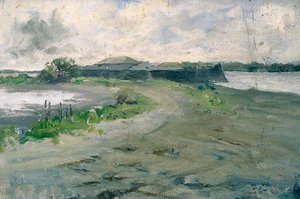 Iloilo Prison, (painting) — Anna Huntington Stanley